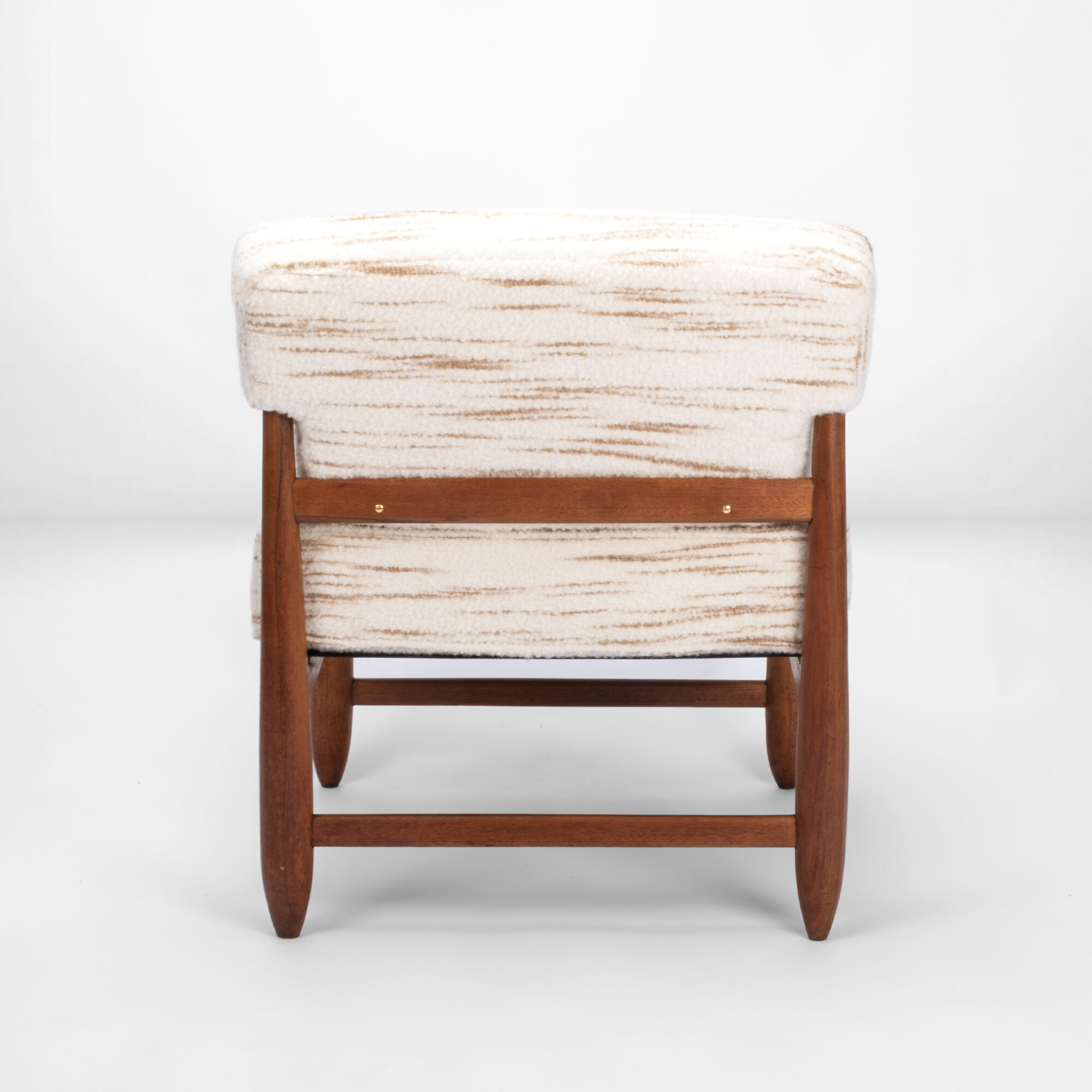 teak armchair misia paris fabric